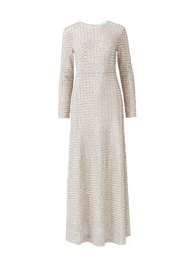 Melissa Odabash Luna Champagne Dress