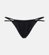 Melissa Odabash Black Luxor Bikini Bottoms In Black
