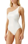 Melissa Odabash Bodrum One Piece Swimsuit In Gold