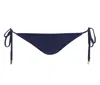 Melissa Odabash Maldives Navy Bikini Bottom In Blue