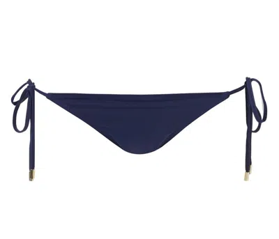 Melissa Odabash Maldives Navy Bikini Bottom In Blue