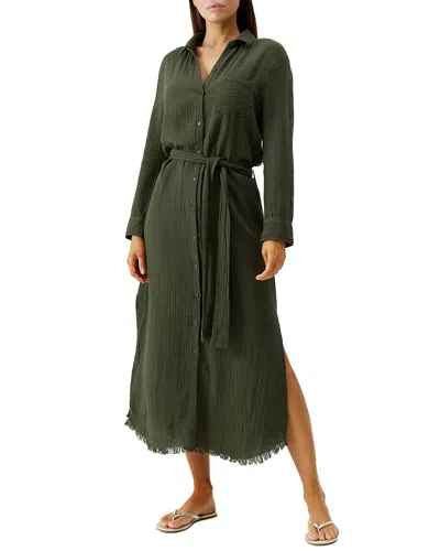 Melissa Odabash Margot Maxi Dress In Green