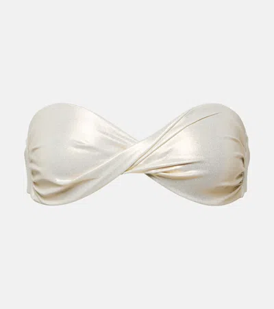 Melissa Odabash Martinique Bikini Top In Gold