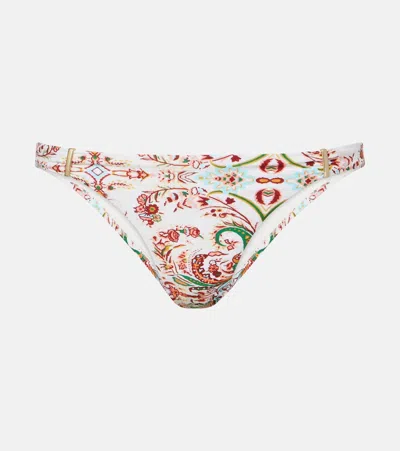 Melissa Odabash Martinique Printed Bikini Bottoms In Multi