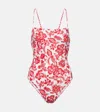 Melissa Odabash Maui Floral Swimsuit In Multicoloured