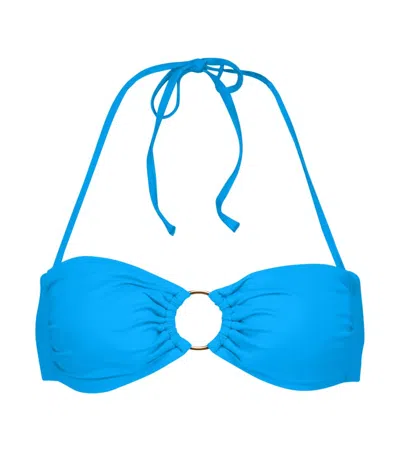 Melissa Odabash Meribel Bikini Top In Blue