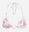 Melissa Odabash Miami Bikini Top In Red
