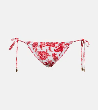 Melissa Odabash Miami Floral Bikini Bottoms In Multicoloured