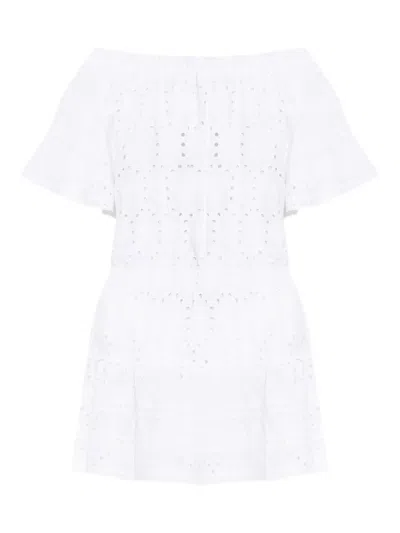 Melissa Odabash Micha Mini Dress In White