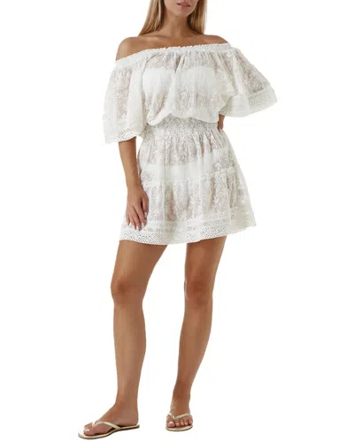 Melissa Odabash Michelle Short Dress In White