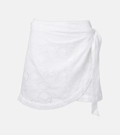 Melissa Odabash Mika Cotton Cover-up In White