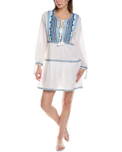 Melissa Odabash Millie Mini Dress In White