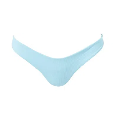 Melissa Odabash Montreal Sky Rib Bikini Bottom In Blue