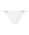 Melissa Odabash Monza Chain-embellished Bikini Briefs In White