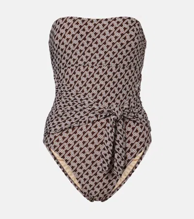 MELISSA ODABASH MUNICH PRINTED SWIMSUIT