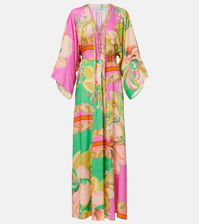 Melissa Odabash Natalie Printed Beach Dress In Multi