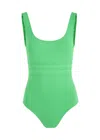 Melissa Odabash Tosca Lime One Piece In Green