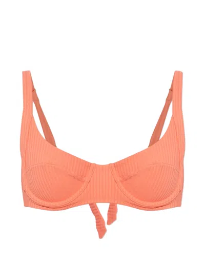 Melissa Odabash Noto Bikini Top In Orange