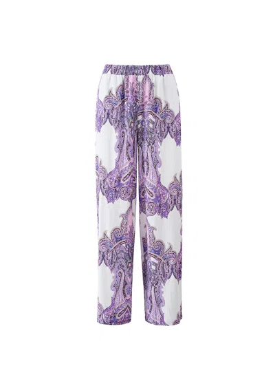 Melissa Odabash Olivia Amethyst Trousers In Purple