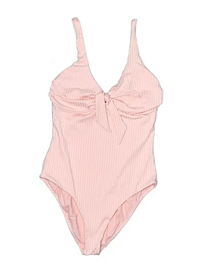 Pre-owned Melissa Odabash One Piece Swimsuit In Pink
