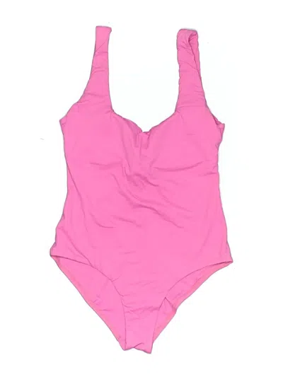 Pre-owned Melissa Odabash One Piece Swimsuit In Pink