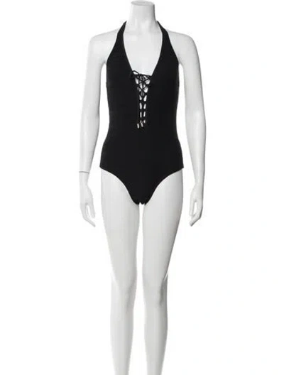Pre-owned Melissa Odabash One-piece In Blue