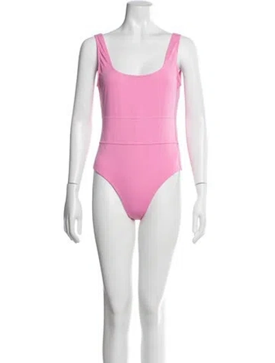 Pre-owned Melissa Odabash One-piece In Purple