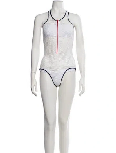 Pre-owned Melissa Odabash One-piece W/ Tags In White