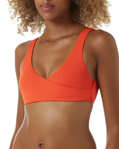Melissa Odabash Orlando Bikini Top In Orange