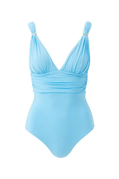Melissa Odabash Panarea One Piece Celeste In Blue