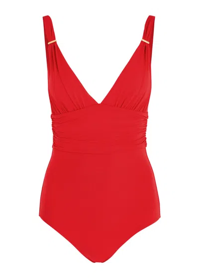 MELISSA ODABASH MELISSA ODABASH PANAREA PLUNGE SWIMSUIT