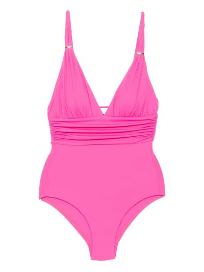 Melissa Odabash Panarea Swimsuit In Pink