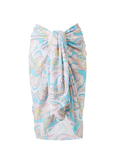 Melissa Odabash Pareo Riviera In White