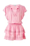 Melissa Odabash Pink Short Dress In Pink