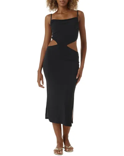 Melissa Odabash Piper Midi Dress In Black