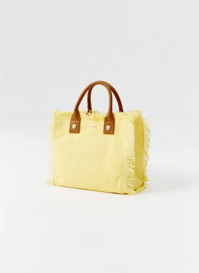 Melissa Odabash Porto Cervo Yellow Tote