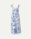 Melissa Odabash Posie Tiered Maxi Dress