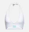 Melissa Odabash Prague Halterneck Bikini Top In White