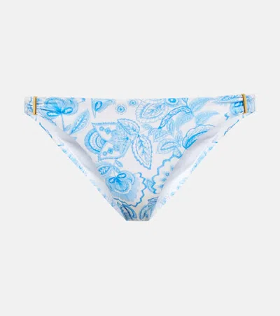 Melissa Odabash Printed Bikini Bottoms In Ceramic