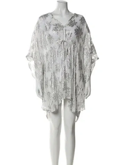 Pre-owned Melissa Odabash Printed Mini Dress