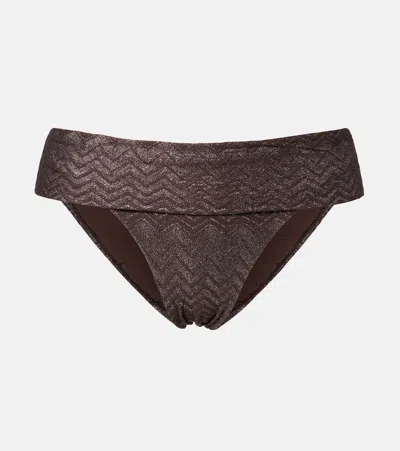 Melissa Odabash Provence Bikini Bottoms In Brown