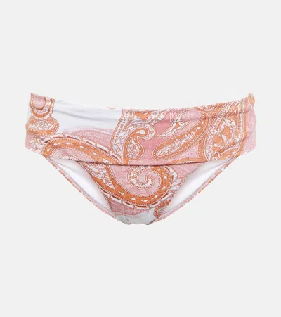Melissa Odabash Provence Floral Bikini Bottoms In Duchess