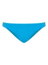 Melissa Odabash Ribbed Bikini Bottoms In Blue