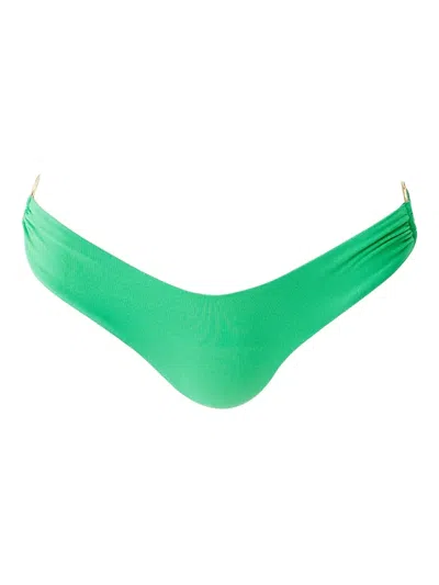 Melissa Odabash Ring-detail Bikini Bottoms In Green