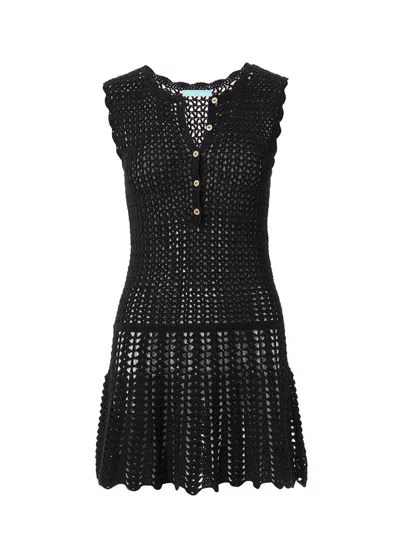 Melissa Odabash Rosie Cover Up Dress Black