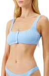 Melissa Odabash Salerno Rib Bikini Top