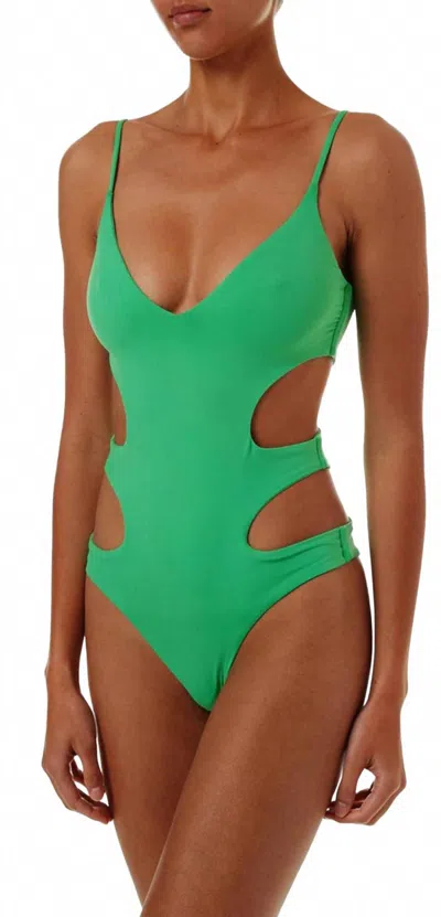 Melissa Odabash Santorini Swimsuit In Green