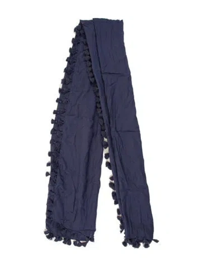 Pre-owned Melissa Odabash Scarf In Blue