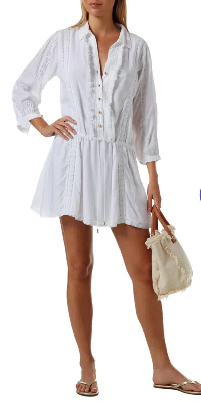 Melissa Odabash Scarlett Dress In White