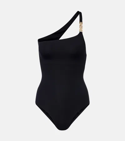 Melissa Odabash Seychelles Embellished Swimsuit In Black